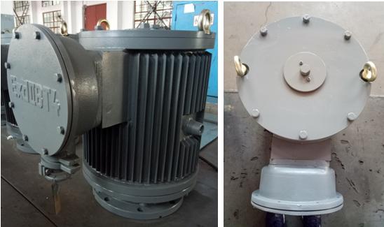 節能產品,由隔爆型 永磁變頻電動機和智能變頻控制柜組成的一體化裝置