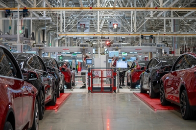 智能化&ldquo;滲透&rdquo;各產(chǎn)線 走進(jìn)特斯拉上海超級工廠